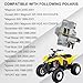 Vanlison Rear Brake Caliper with Pads Compatible with Polaris Magnum 325 500 Scrambler 400 500 Trail Blazer 250 400 Trail Boss 325 330 Xpedition 325 425 Xplorer 250 400 SPORT 400 1910691 1910449