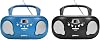 groov-e Orginal Boombox - Portable CD Player with Radio, 3.5mm Aux Port, Headphone Socket & Orginal Boombox - Portable CD Player with Radio, 3.5mm Aux Port, Headphone Socket