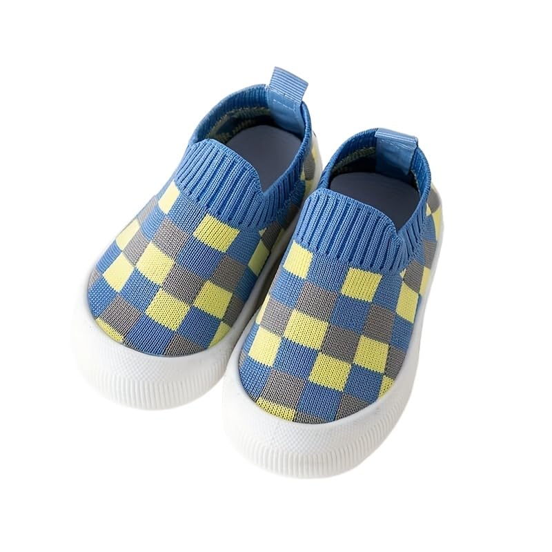 Toddler boy Shoes 6-Month-Old to 3-Year-Old Baby Boys and Girls Spring and Autumn Soft Bottom Learning Shoes Anti-Slip Outdoor Shoes Sports Casual Shoes,3