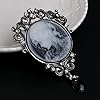 KOFUN Brosche, Elegante Frauen-Dame Jewelry Antique Vintage Viktorianischen Cameo Brosche Pin Anhänger #5