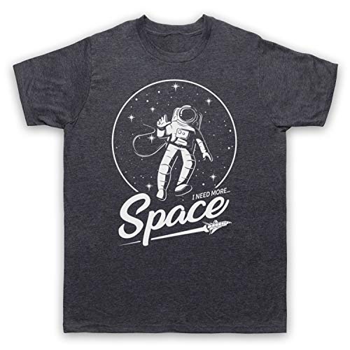 T-shirt astronaute humour pour homme coupe classique en coton
