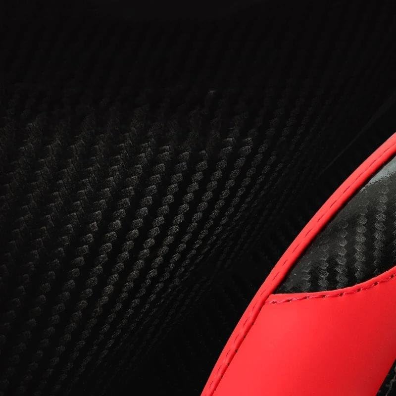 Cubierta Volante Para SEAT Para Ibiza Para Exeo Para Ateca Para Altea Para Turedo Para Tarraco Para Toledo Para Arona Cubiertas Volante Coche Cuero Fibra Carbono 38cm Funda Volante Coche