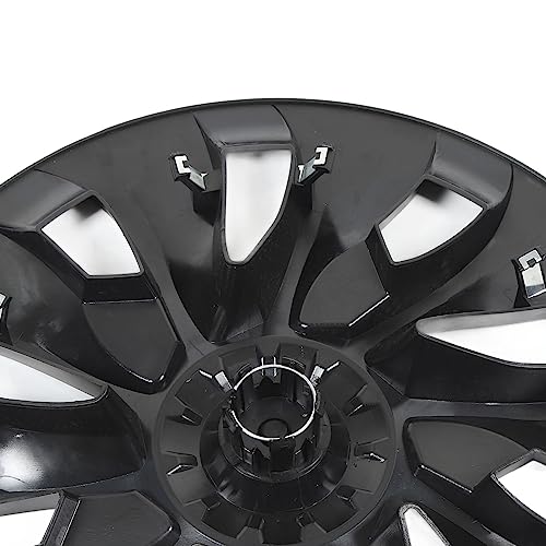4 stuks 18 inch wieldoppen, matzwart, coole sportieve vervanging, geschikt voor 18 inch wielen, vervanging voor 2017-2023