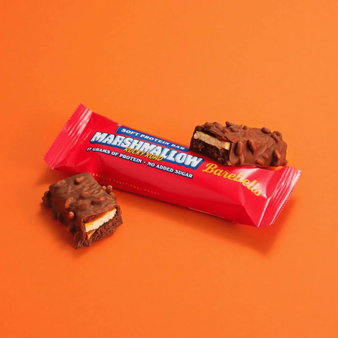 Barebells | Soft Protein Bar (55g) | Barres protéinées | Collation protéinée et gourmande - Salted Caramel Peanut