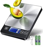 BOSINTY Scale Food 2 IN 1 Dual Power Mode Use for Meal Prep,[Load-bearing 33lb]Scale for Food Ounces