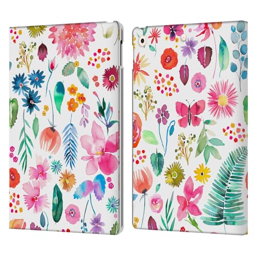 Étui iPad 10.2 antichoc résout les rayures avec style floral