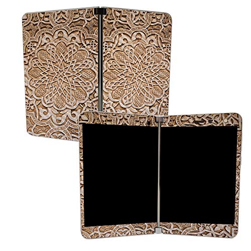Image of MIGHTY SKINS MightySkins Carbon Fiber Skin for Microsoft Surface Duo - Carved | Protective, Durable Textured Carbon Fiber Finish | Easy to Apply, Remove, and Change Styles | Made in The USA