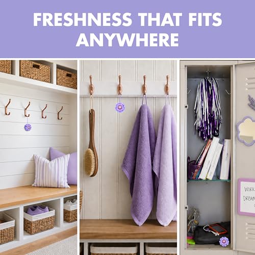 Arm & Hammer OdorBusterz ShapeMATE™, Lavender Flower, 4 Count – Decorative Odor Eliminator for Small Spaces - image 7