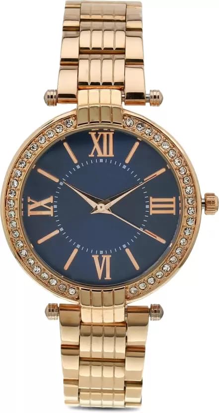 SEN ELVIN Stainless Steel Analog Womens Watch (Blue) (B0C8BH39SC) Amazon Price History, Amazon Price Tracker