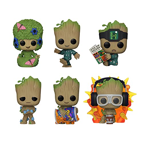 Funko Pop Marvel I am Groot Onesie w Book Detonator Lot 6 - 2