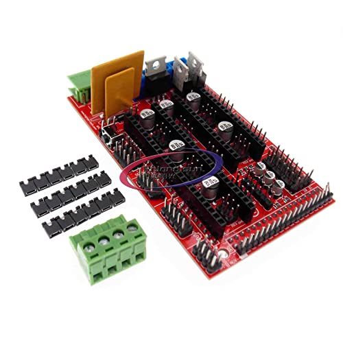 Ramps 1.4 1.5 1.6 3D Printer Mainboard Upgrade Control Panel Board Expansion Board for CNC Machine (1.4)