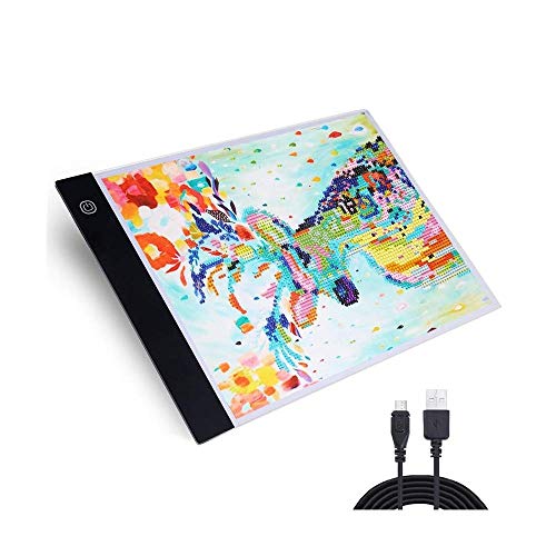 A4 LED Light Tablet Board Pad Apply to DIY 5D Diamond Painting Kits