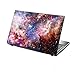 TaylorHe - Skin adesiva in vinile per computer portatile da 15,6", 38 x 25,5 cm, motivo: stelle e nuvole colorate