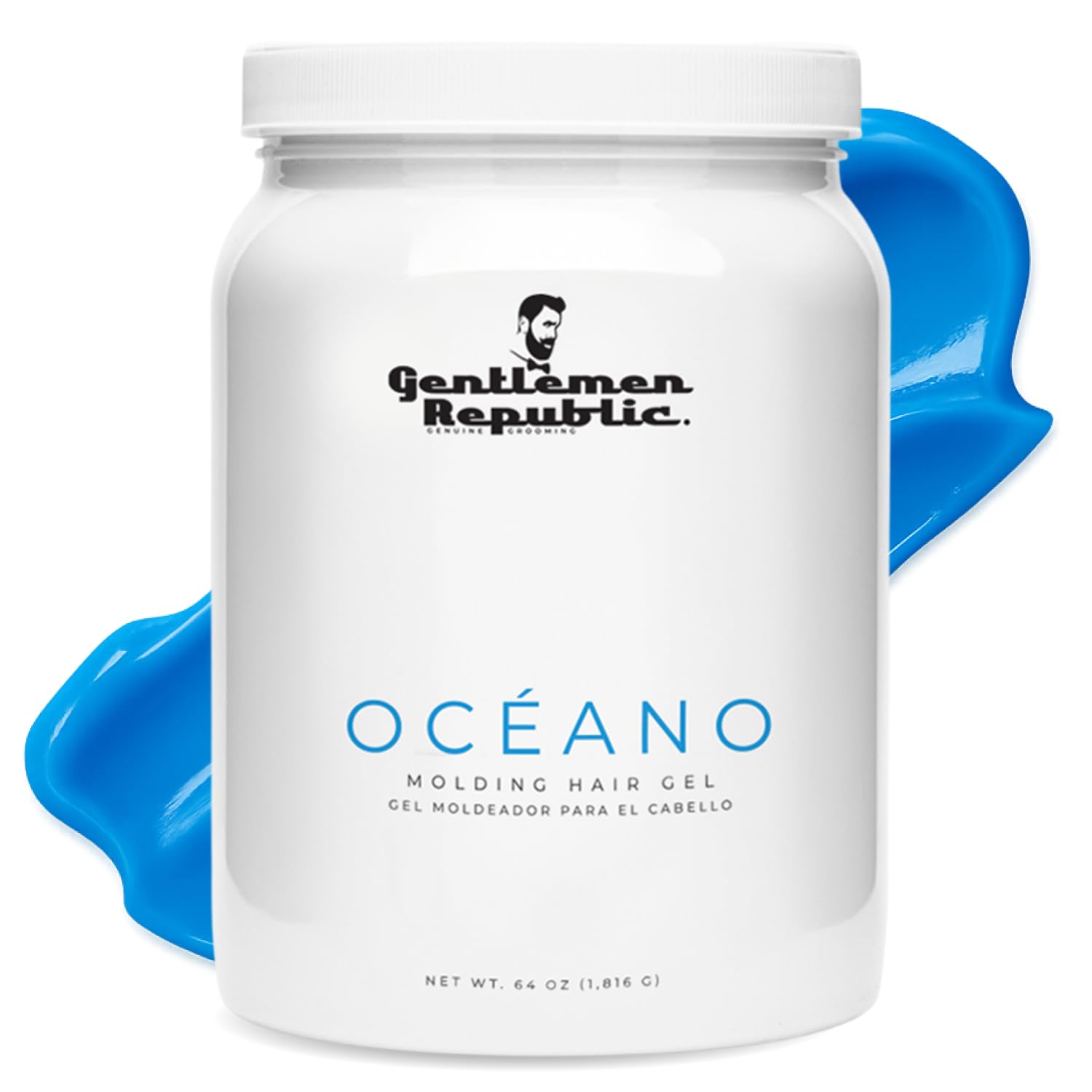 Amazon.com : Gentlemen Republic Oceano Men's Hair Gel 64oz without