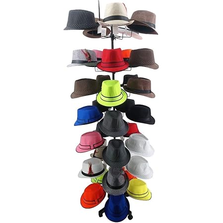 Amazon.com: Hat Display Rack Stand Freestanding Customizable Retail ...