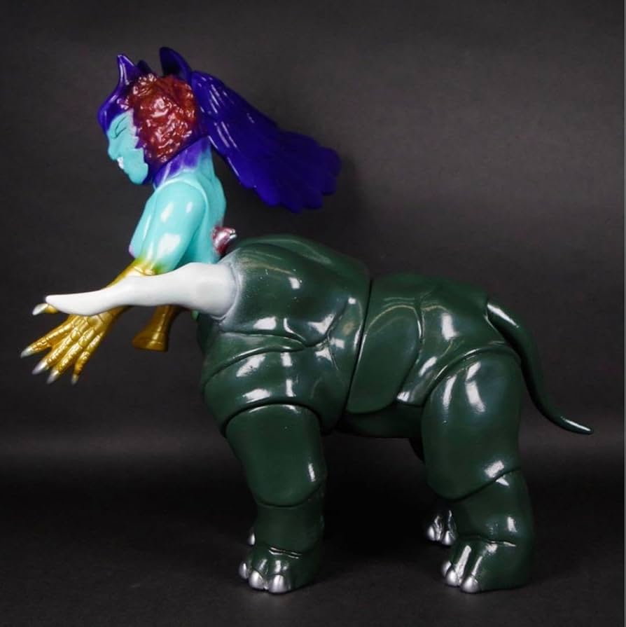 全長30cm「デビルマン」ビッグサイズソフビフィギュア　シレーヌ　足の爪折れ 全長30cm「デビルマン」ビッグサイズソフビフィギュア シレーヌ