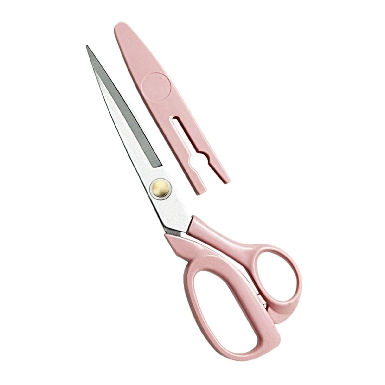 Robuste Stoffschere mit Edelstahlklingen(Pink)