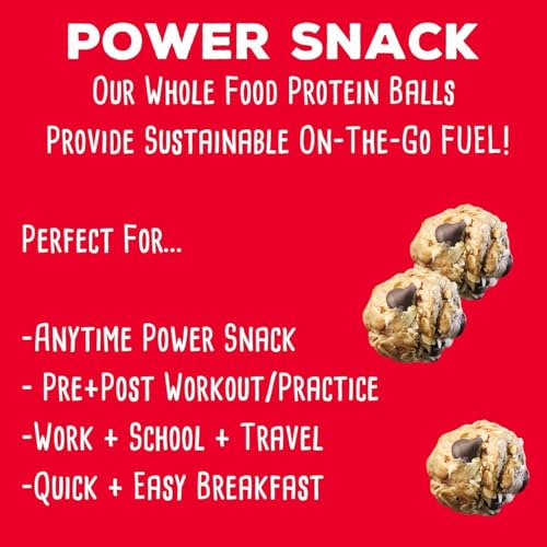 Image of simplyFUEL Whole-Food Protein Balls Variety Pack (Ultimate) - 8 g High-Protein, Gluten-Free, Healthy Snack for Adults & Kids (1.6 oz - Pack of 10)