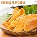 Dried Mango Slices - Soft & Juicy Sweet Dried Mango Healthy Snack, Delicious Texture, Chewy Ripened Mangos Dried Fruits with Natural Tangy Sweetness of Fresh Mangoes, 3 Pound
