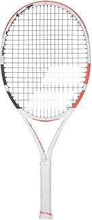 BABOLAT Pure Strike Junior 25 S C Racket Unisex Youth White Red Black (White), 1