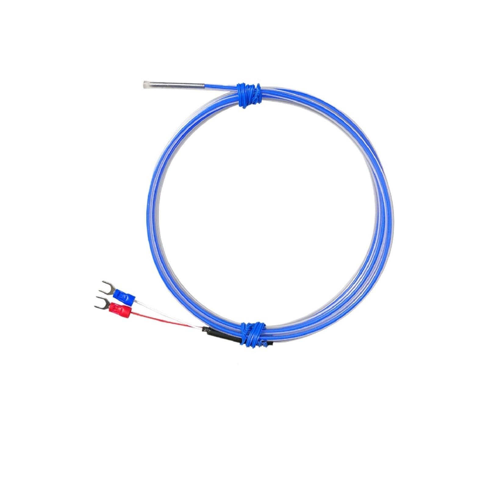 Tipo K cable 0-200°C -50-200°C del teflón sensor de temperatura la sonda termopar Pt100(Pt100-4m)