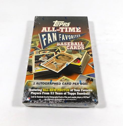 2004 Topps Baseball All-Time Fan Favorites Hobby Box Sealed (24 Packs)