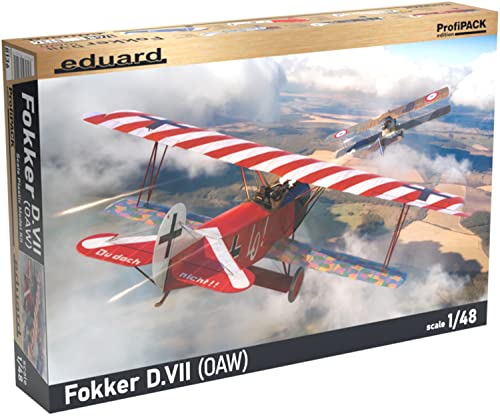 エデュアルド 1/48 プロフィパック ドイツ空軍 フォッカー D.7 (OAW) プラモデル EDU8136のサムネイル