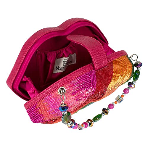 Mary Frances Womens Mary Frances Rainbow Kisses Top Handle Handbag, Multi, One Size Us #TOP5