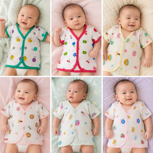 Image of V2M Cotton Jhabla New Born Baby Clothes