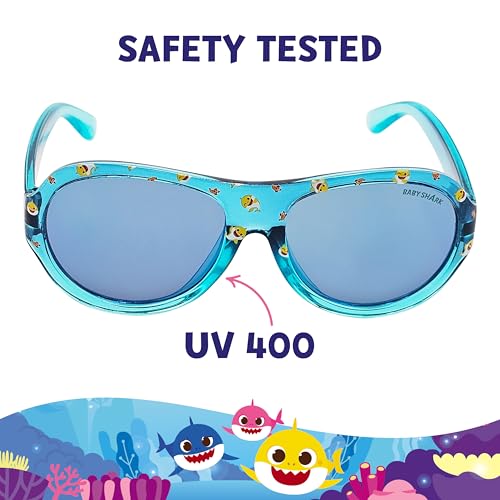 ARKAID Baby Shark Sunglasses for Kids | Officially Licensed Baby Shark Shades | UV 400 | One Size Fits Most Kids2