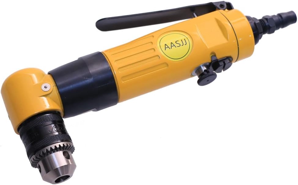3/8" Reversible Air Angle Drill 90 Degree Air Drill Right Angle Drill Pneumatic Pistol Drill Pneumatic Drill Electric Screwdriver Drill (AT-4036)