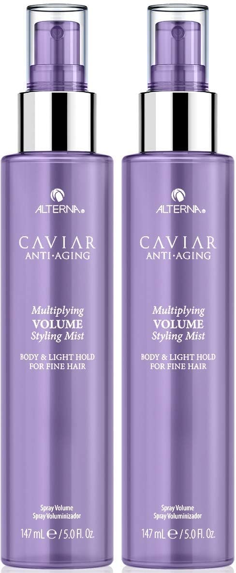 Alterna Caviar Anti-Aging Multiplying Volume Styling Mist, 5 Ounce, For Fine, Thin Hair, Light Hold, Sulfate Free