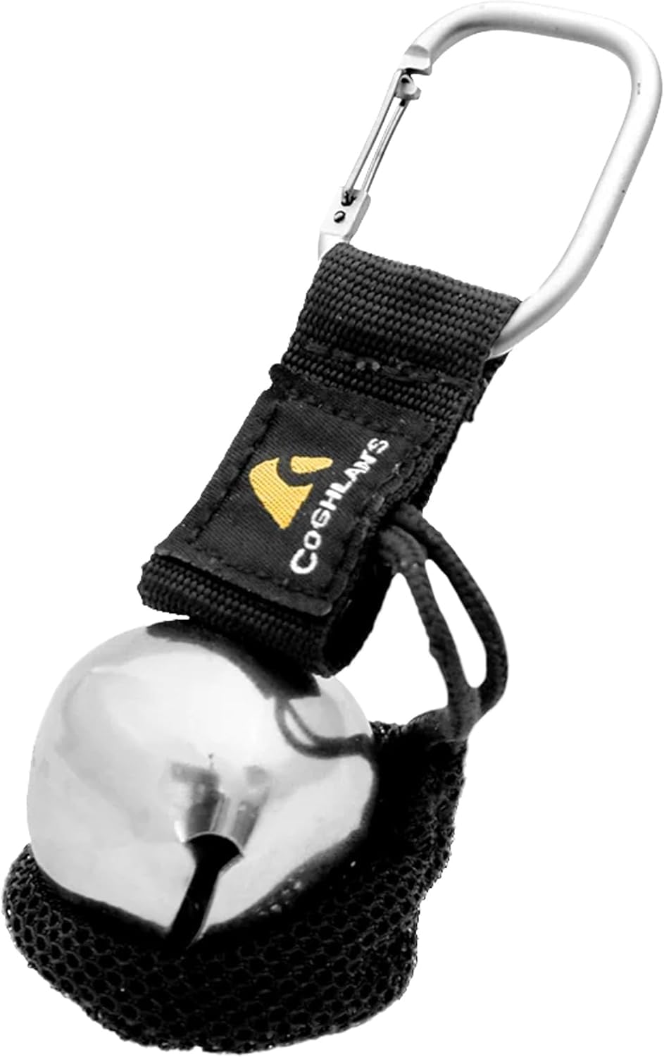 Coghlan's Bear Bell with Carabiner, Silver – Alerts Wildlife of Your Presence, Includes Mesh Storage Pouch with Magnetic Silencer, Lightweight and Compact for Hiking, Camping, and Outdoor Adventures-image-23