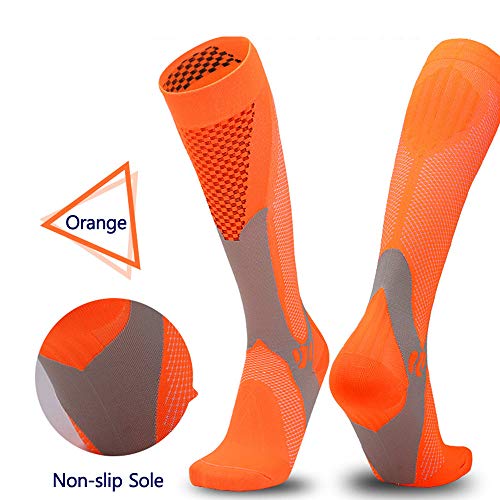 Meias de ciclismo, Romacci Meias de compressão Meias de desempenho de enfermagem Meias esportivas pa