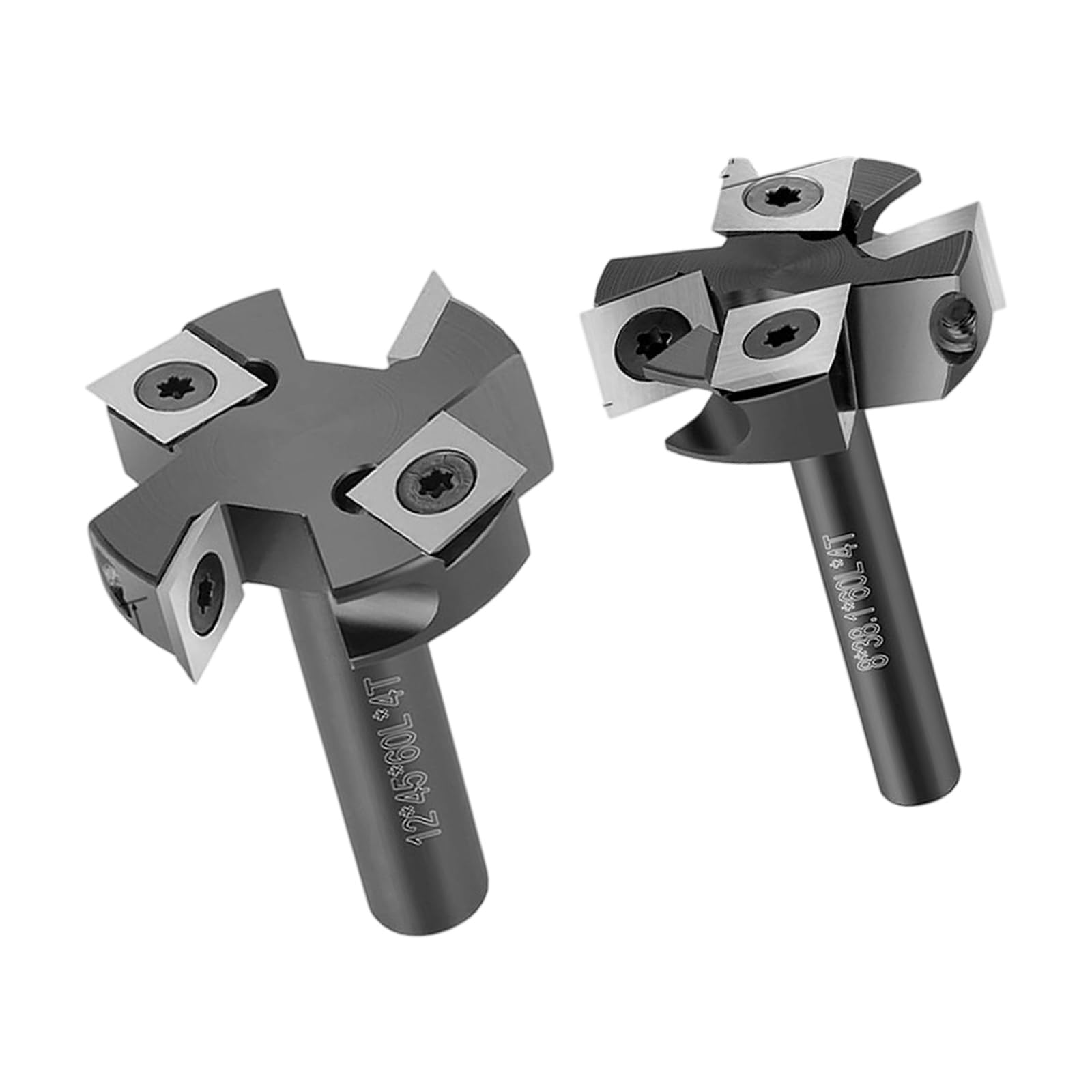 Profesjonalny frez 8 mm 12 mm metalowa wkładka płyta spłaszczająca strugarka do drewna bit nawierzchnia router akcesoria odłączane narzędzie do obróbki drewna