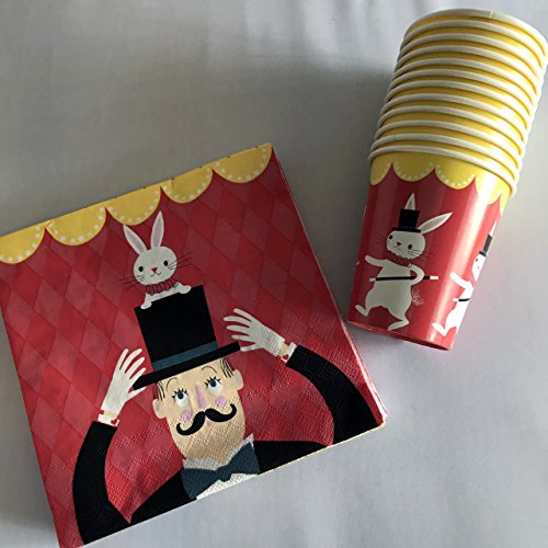 B4E Talking Tables Magic Party Napkins & Cups Set