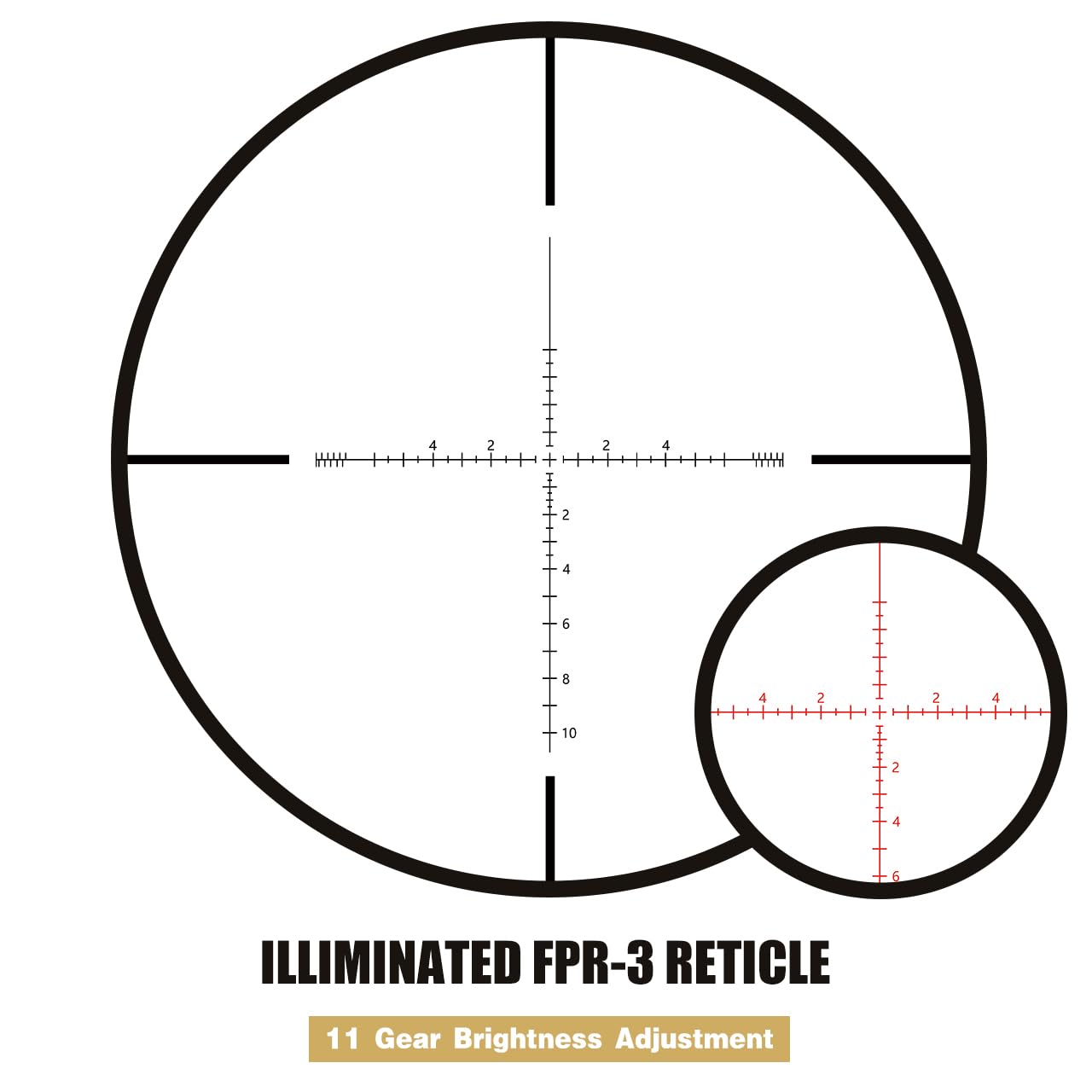 SPINA OPTICS HD 2-16x56 Primo Piano Focale Scope Side Parallax 1/10 MIL Tactical Caccia Riflescope