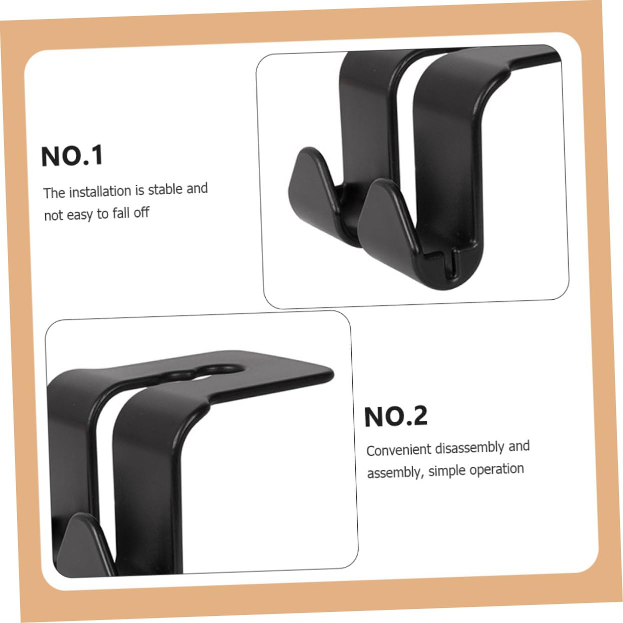 Ganci Per Sedile Auto 8 Pezzi - Organizer Per Borse, Cappelli E Vestiti - Foto 9