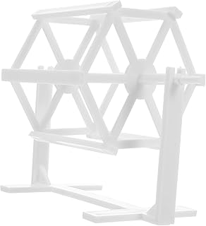 ARTSEWPLY Manual Silk Thread Reeling Machine Vintage Style Easy Operation Cord Wrapping Tool for Sericulture Education Int...