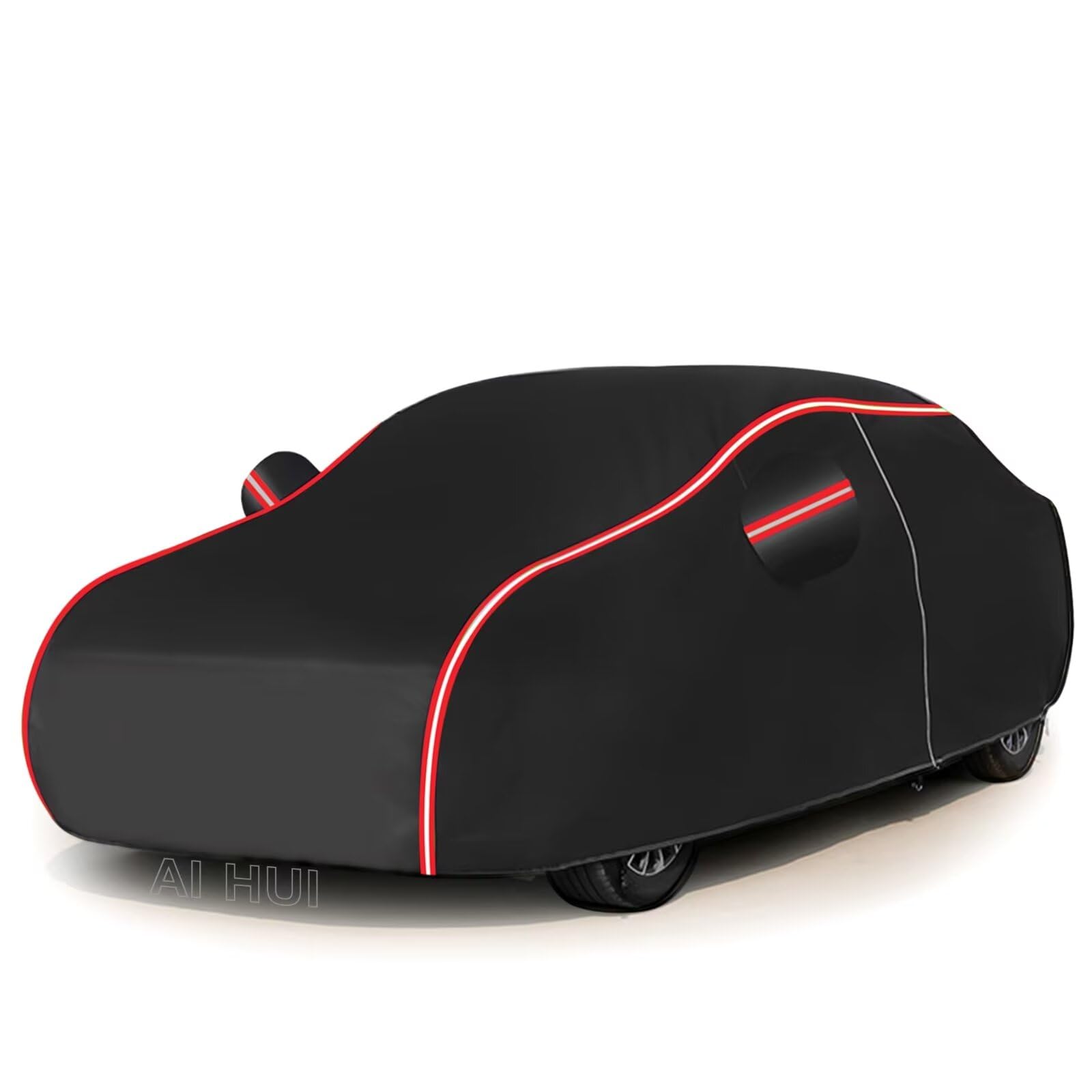 Funda Coche para Hyundai i30(2007-22), Cubierta de Coche Impermeable Funda para Coche de Impermeable Funda de Coche Exterior, Cubierta para Coche con Cremallera Anti-UV Antipolvo