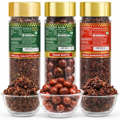 Image of Panjon Swad Paan Combo Mukhwas Mouth Freshener, Pack of 3