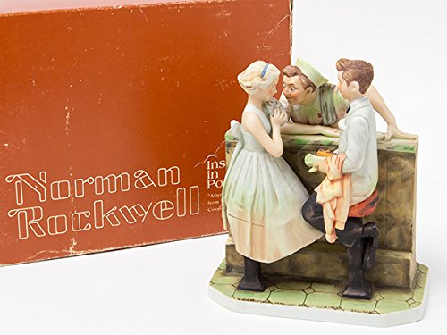 Amazon.co.jp: ノーマンロックウェル 陶器人形 ダンスパーティーの後で