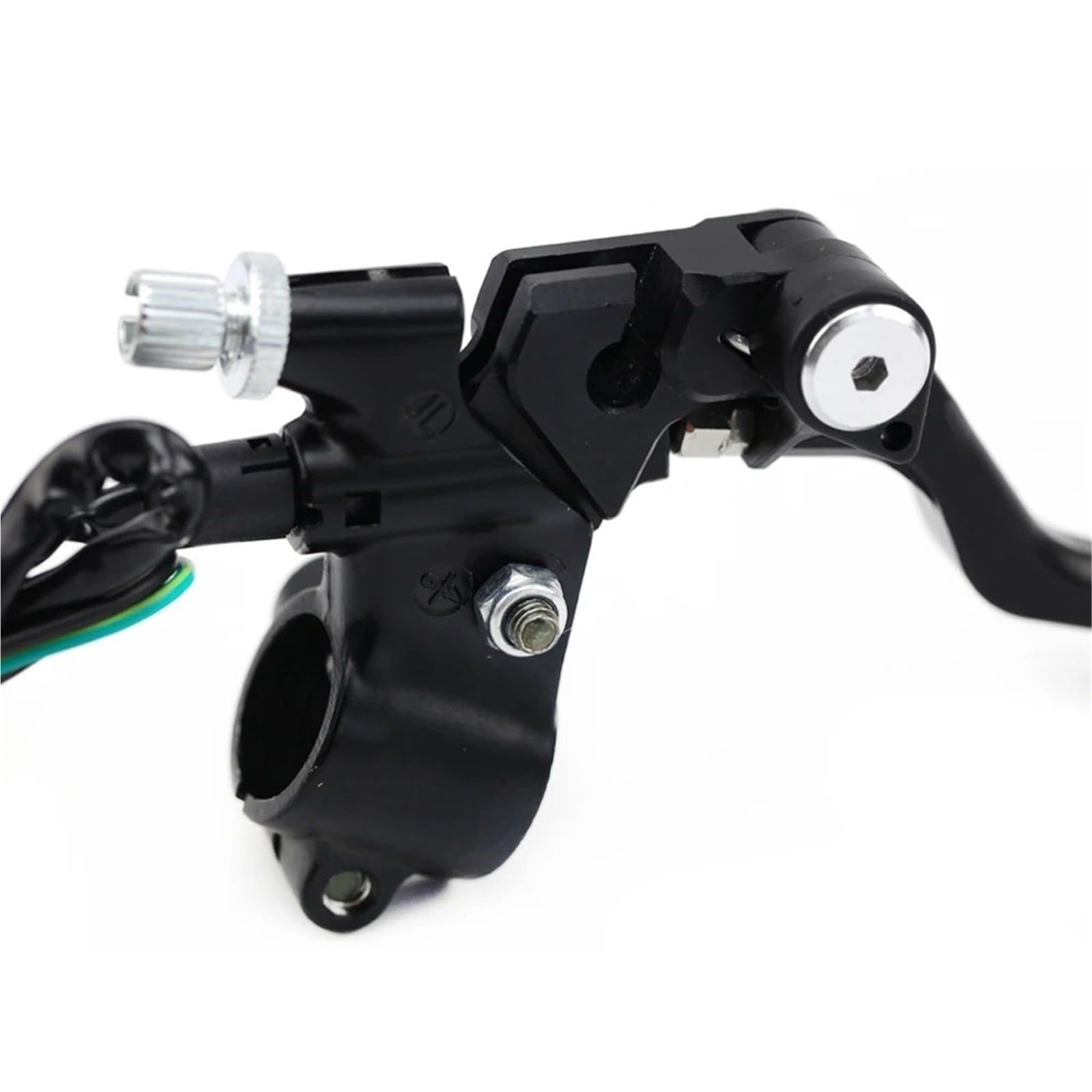 Czarna dźwignia sprzęgła CNC z zespołem okonia, kompatybilna z YAMAHA YZ125 85 80 XT660 X/R/E XT350 XT250/225 Serow XT125 XTZ750/650