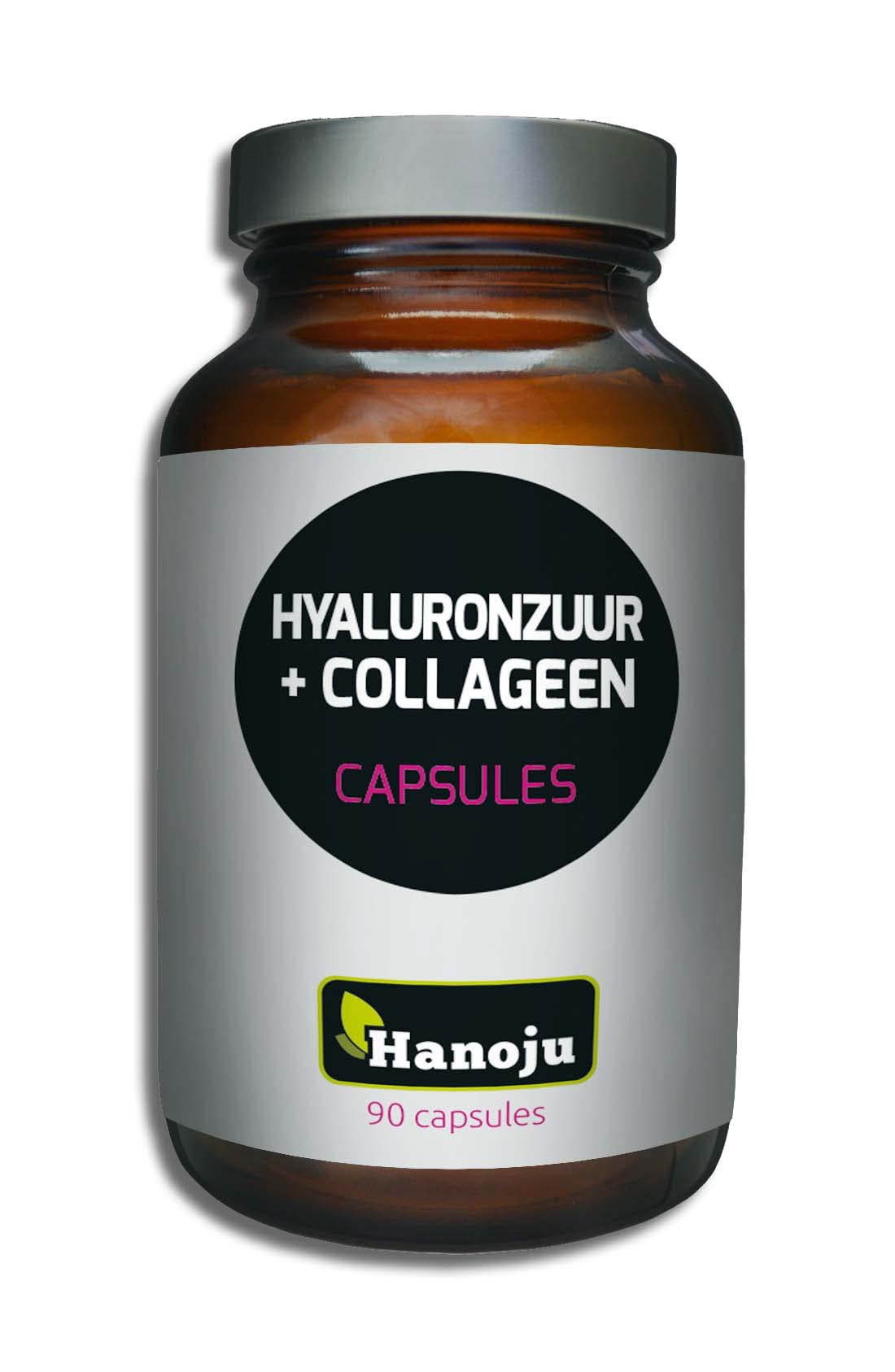 90 gélules d'acide hyaluronique 100 mg + collagène 250 mg - Le collagène donne aux différents organes et tissus leur force et leur élasticité