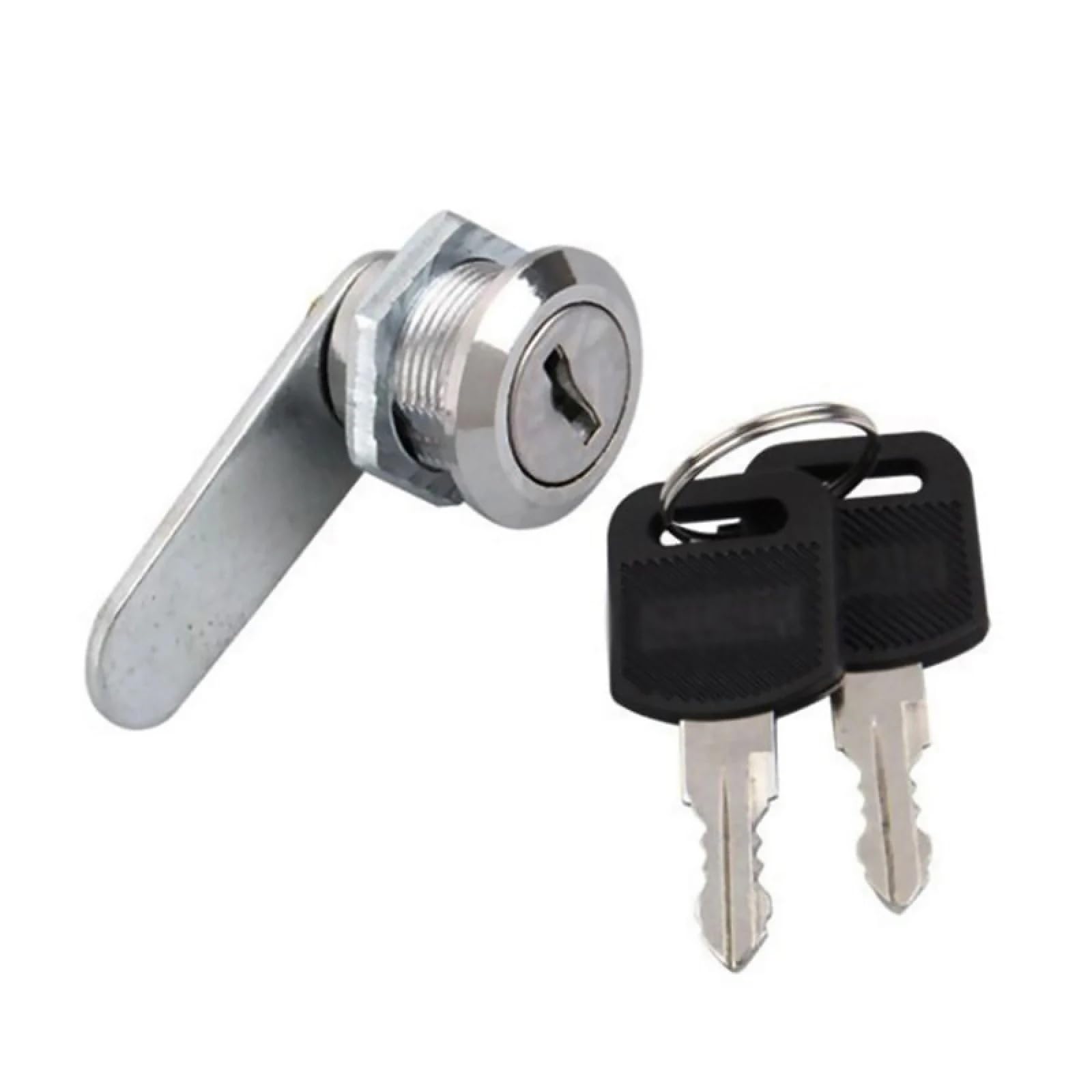 Jwvialel One Color 16Mm Drawer Cabinet Mail Box Locker Cam Lock With 2 Key Furniture Hardware Accessories 1Pcs