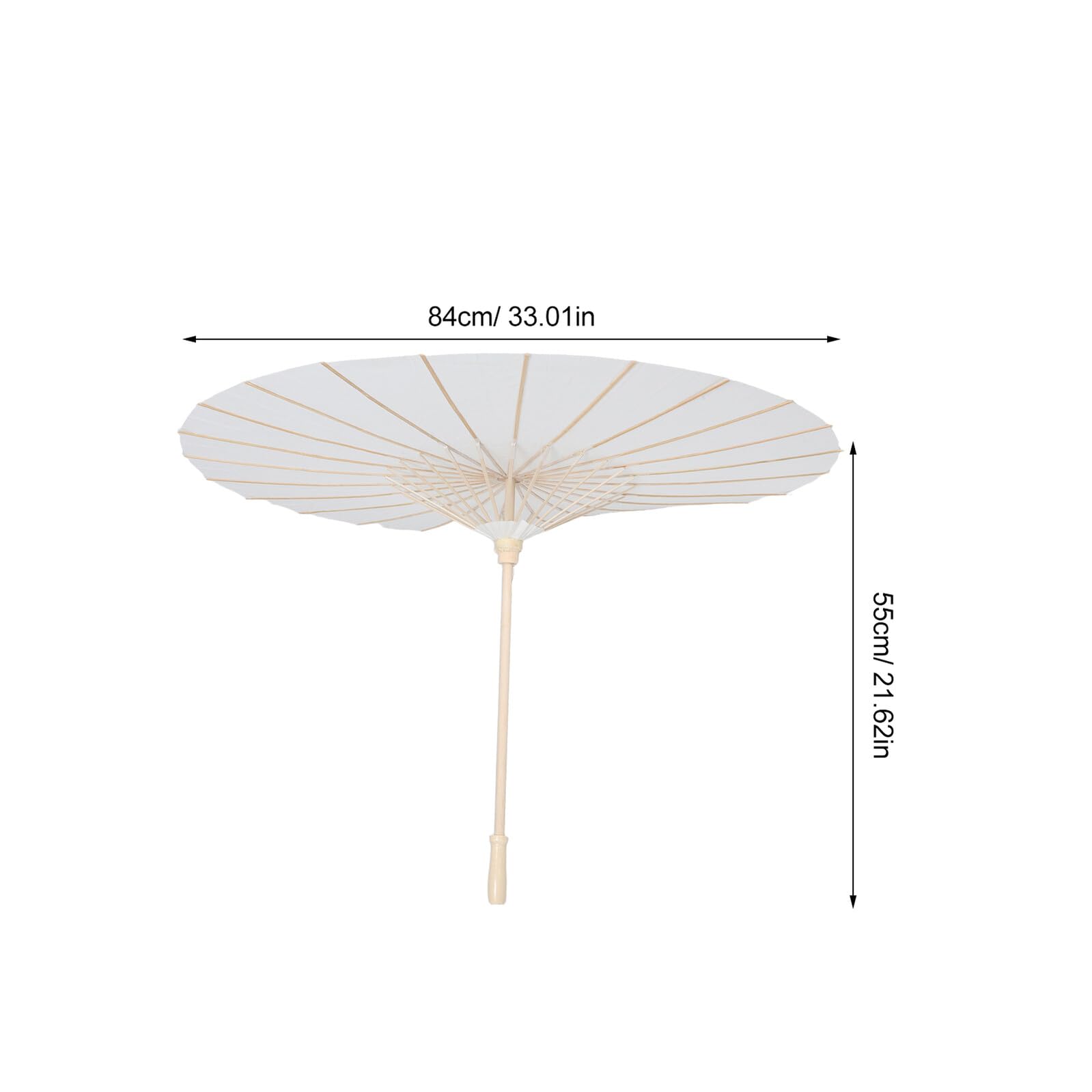 SOIMISS 4piezas Paraguas de Papel Aceitado Estilo Chino para Manualidades de Pintura Sombrilla de Papel Grande para Despedida de Soltera de Decoración de Boda