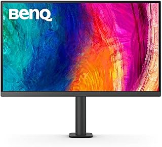 BenQ PD2705U 27 4K Monitor for Mac, UHD, sRGB, Rec.709, HDR10, IPS, AQCOLOR Technology, USB-C, Factory-Calibrated, Color Mode, Darkroom mode, Animation Mode, CAD/CAM Mode, Hotkey Puck G2, KVM