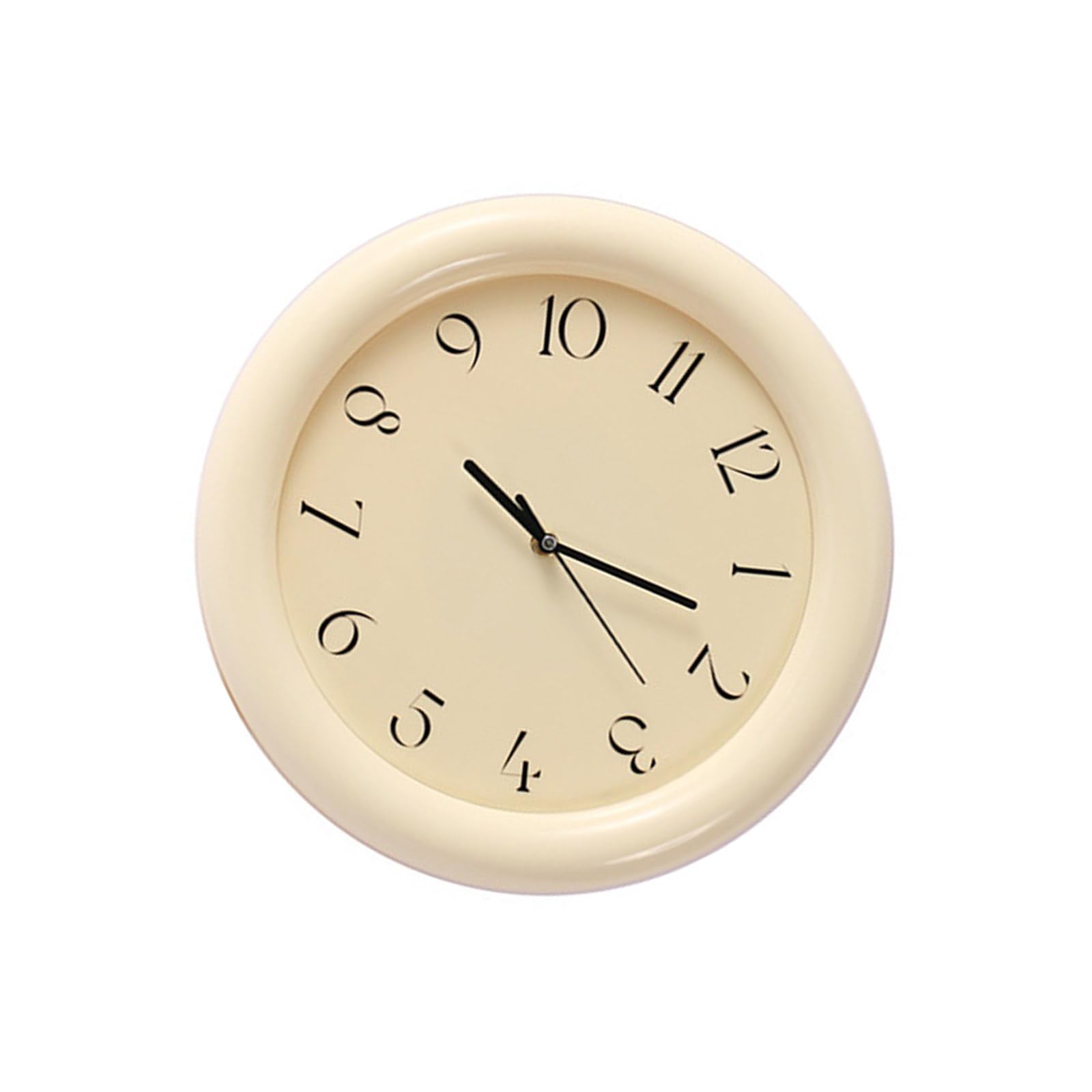 Horloge murale ronde sans tic-tac la solution pour éliminer les bruits du salon et décorer