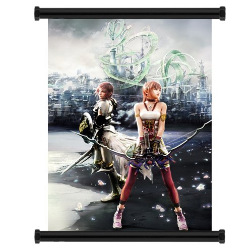 Amazon.com: Final Fantasy XIII-2 Game Fabric Wall Scroll Poster