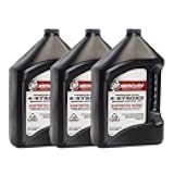 Mercury OEM Premium Plus Outboard Engine Oil Case of 3 Gallons 92-858027K01
